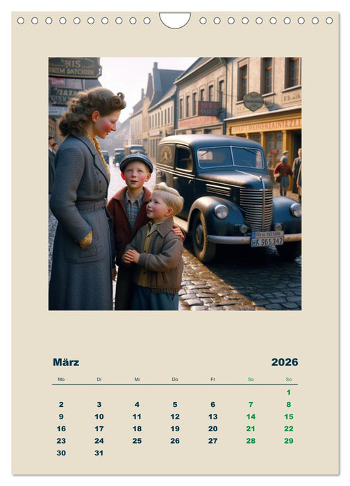 Gute alte Zeit der sechziger Jahre (CALVENDO Wandkalender 2026)