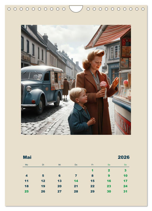Gute alte Zeit der sechziger Jahre (CALVENDO Wandkalender 2026)