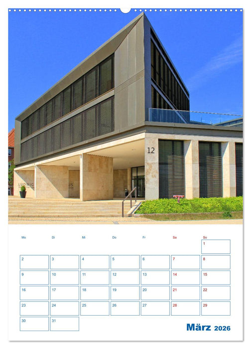 Residenzstadt Schwerin - Mecklenburg-Vorpommern - Terminplaner (CALVENDO Premium Wandkalender 2026)