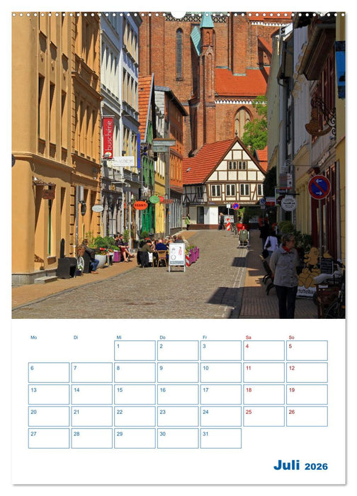 Residenzstadt Schwerin - Mecklenburg-Vorpommern - Terminplaner (CALVENDO Premium Wandkalender 2026)