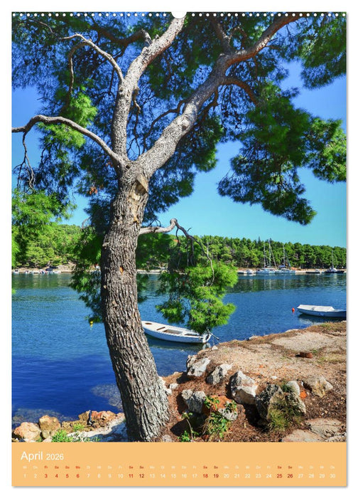 DALMATIEN - Split und Umgebung (CALVENDO Premium Wandkalender 2026)