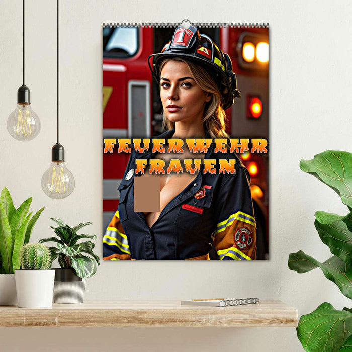 Heiße Heldinnen - Stärke und Hingabe (CALVENDO Wandkalender 2026)