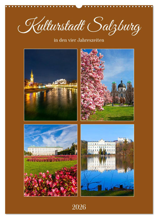 Kulturstadt Salzburg (CALVENDO Wandkalender 2026)
