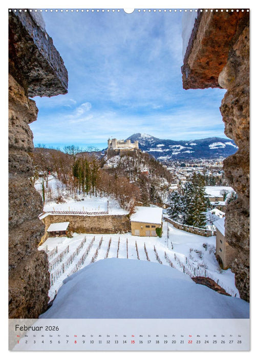 Kulturstadt Salzburg (CALVENDO Wandkalender 2026)