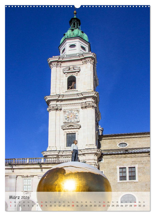 Kulturstadt Salzburg (CALVENDO Wandkalender 2026)