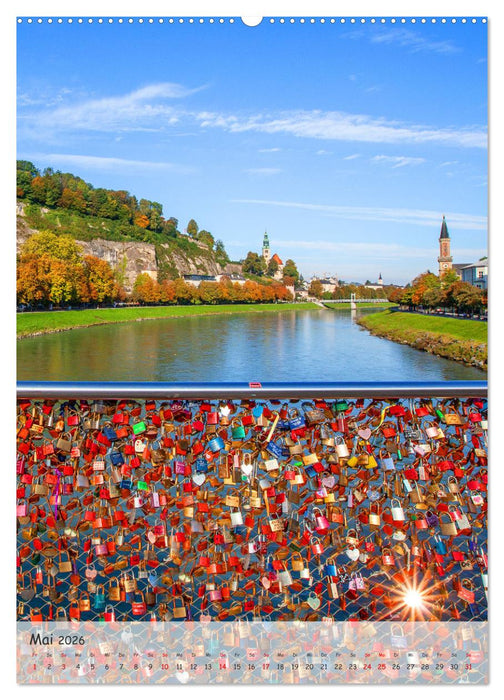 Kulturstadt Salzburg (CALVENDO Wandkalender 2026)