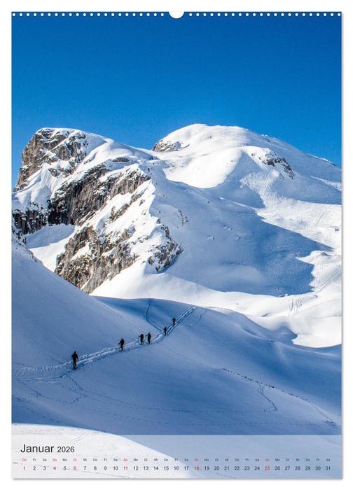 Ein Herz für Werfenweng (CALVENDO Premium Wandkalender 2026)