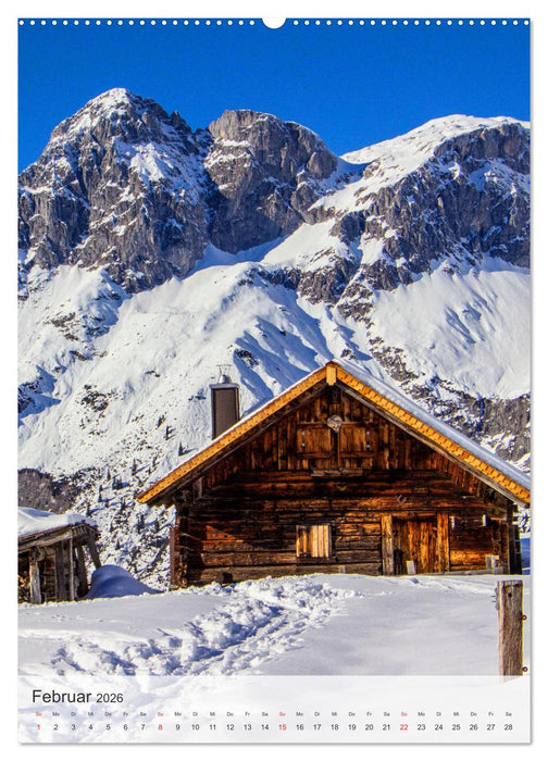 Ein Herz für Werfenweng (CALVENDO Premium Wandkalender 2026)