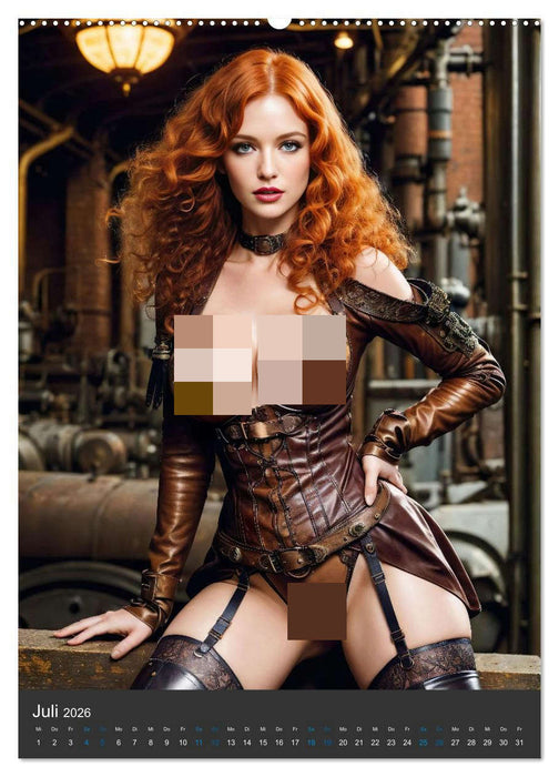 Sinnlicher Steampunk (CALVENDO Premium Wandkalender 2026)