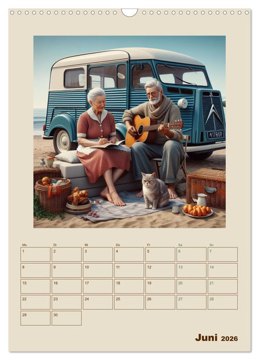Campingromantik das Leben ist ein Abenteuer (CALVENDO Wandkalender 2026)