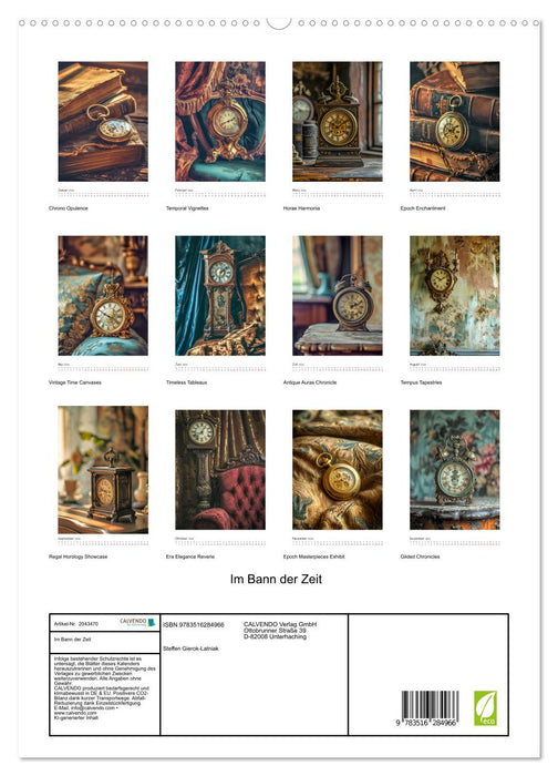 Im Bann der Zeit (CALVENDO Premium Wandkalender 2026)