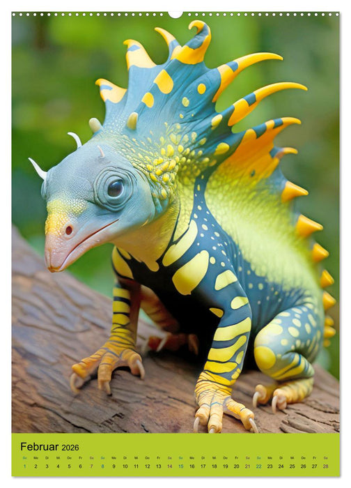 Wünsche Dir ein Tier – Humorvolle Hybridtiere (CALVENDO Wandkalender 2026)