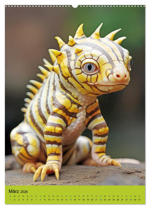 Wünsche Dir ein Tier – Humorvolle Hybridtiere (CALVENDO Wandkalender 2026)