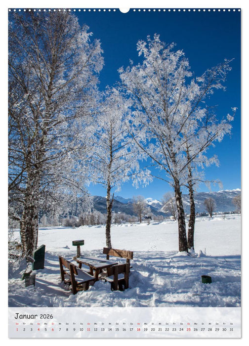 Der sonnige Lungau (CALVENDO Wandkalender 2026)