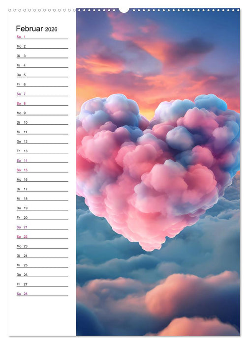 Lust auf Hochzeit - Planer (CALVENDO Premium Wandkalender 2026)