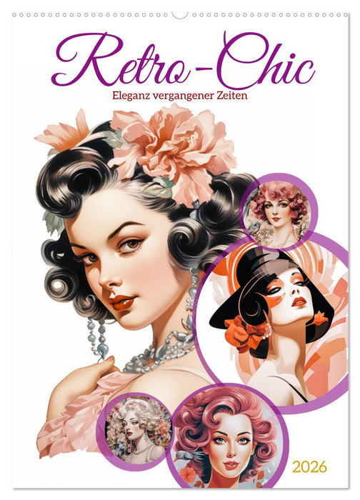 Retro Chic (CALVENDO Wandkalender 2026)