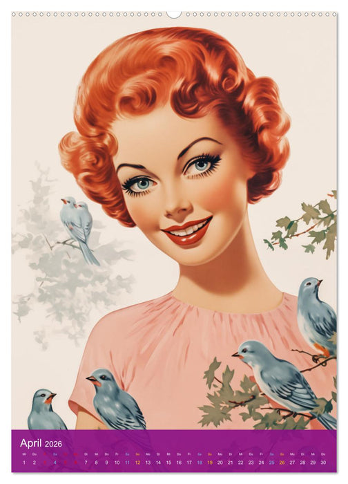 Retro Chic (CALVENDO Wandkalender 2026)