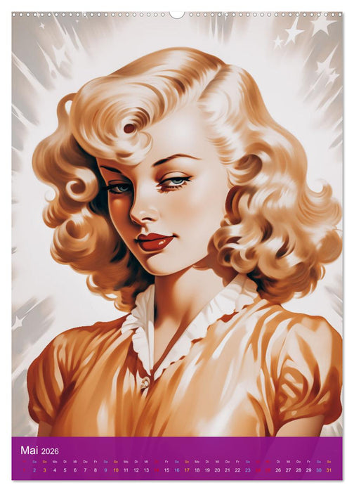 Retro Chic (CALVENDO Wandkalender 2026)