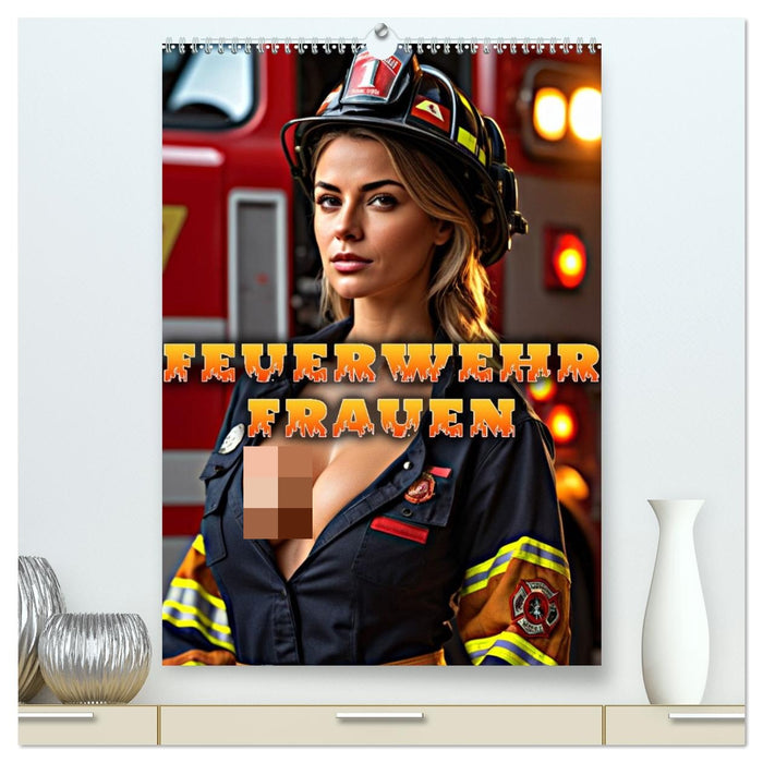 Heiße Heldinnen - Stärke und Hingabe (CALVENDO Premium Wandkalender 2026)