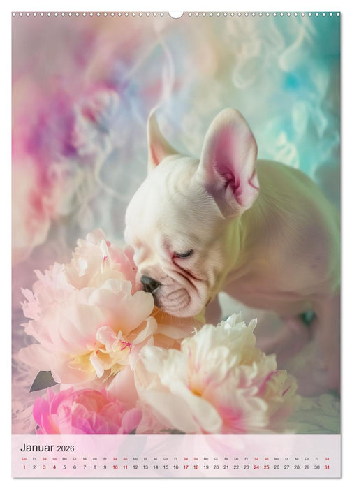 Bulldoggen (CALVENDO Wandkalender 2026)