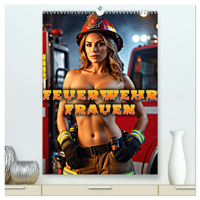 Heiße Heldinnen - Stärke und Hingabe (CALVENDO Premium Wandkalender 2026)