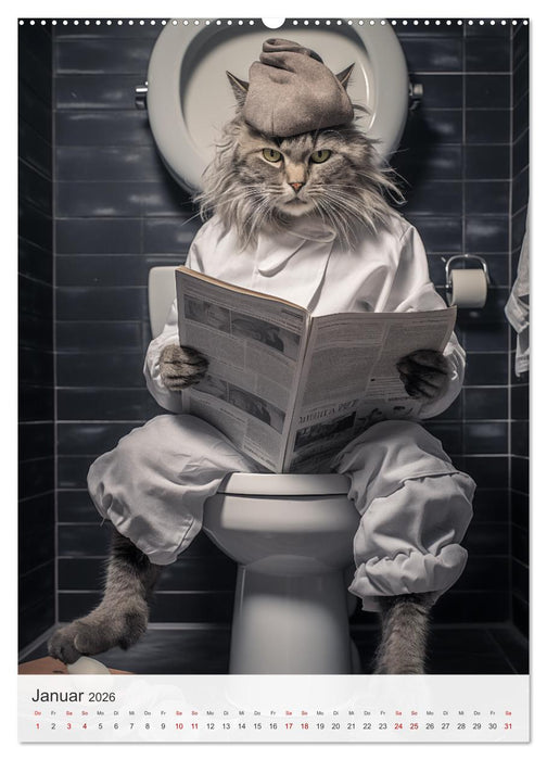 Stilles Örtchen (CALVENDO Wandkalender 2026)