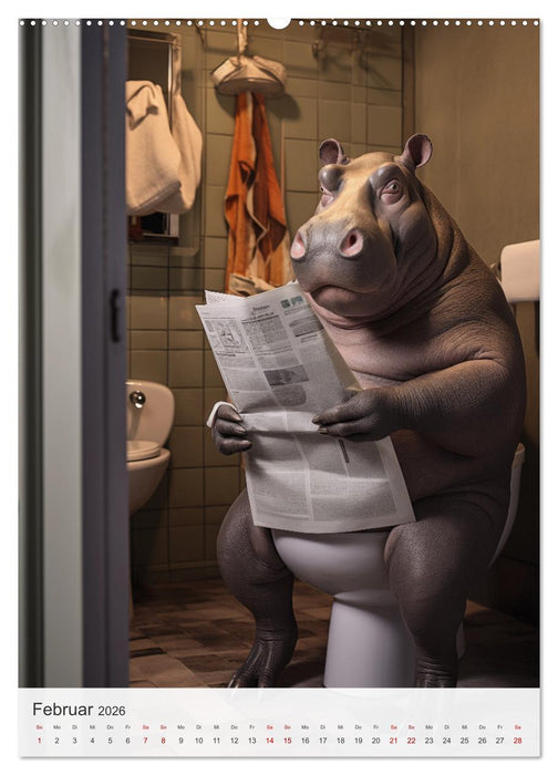 Stilles Örtchen (CALVENDO Wandkalender 2026)