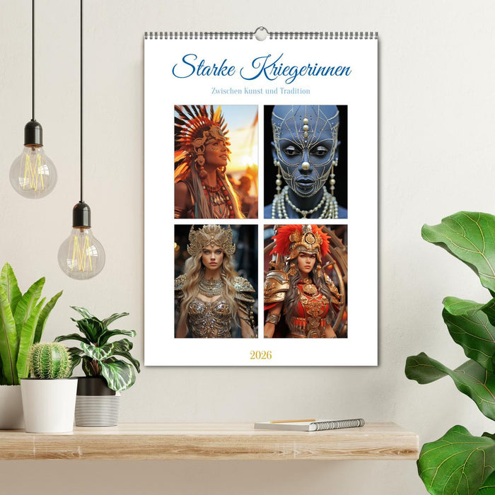 Starke Kriegerinnen (CALVENDO Wandkalender 2026)
