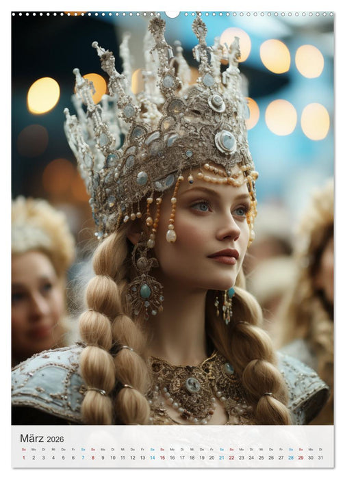 Starke Kriegerinnen (CALVENDO Wandkalender 2026)