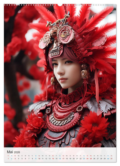 Starke Kriegerinnen (CALVENDO Wandkalender 2026)