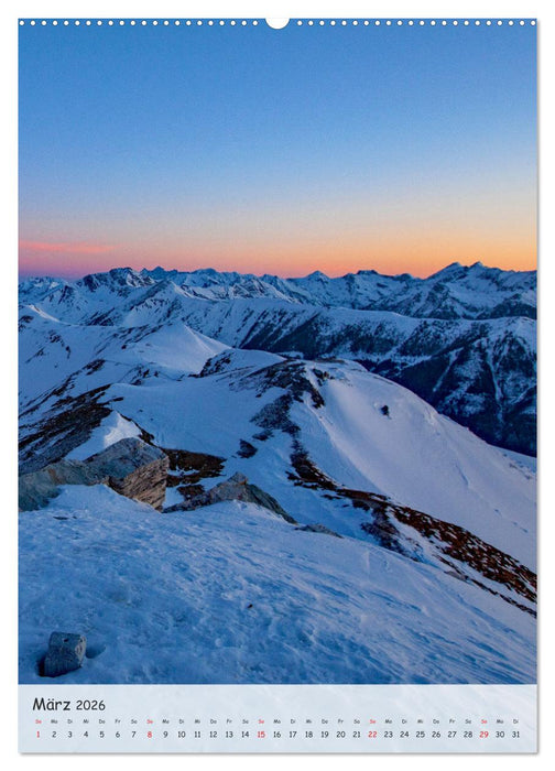 Der sonnige Lungau (CALVENDO Premium Wandkalender 2026)