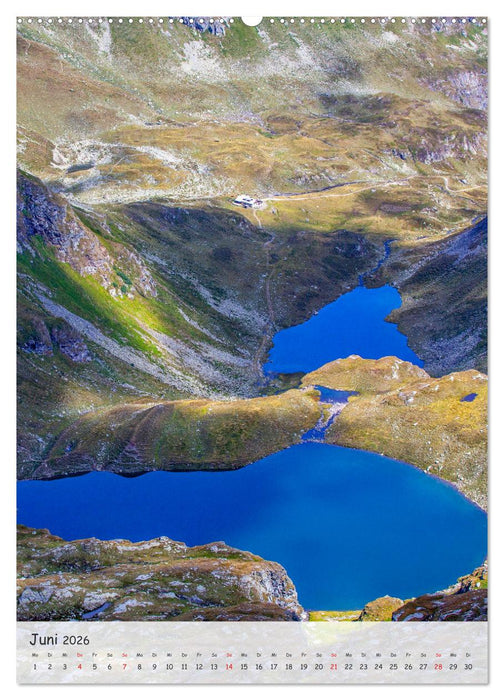Der sonnige Lungau (CALVENDO Premium Wandkalender 2026)