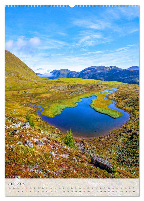 Der sonnige Lungau (CALVENDO Premium Wandkalender 2026)