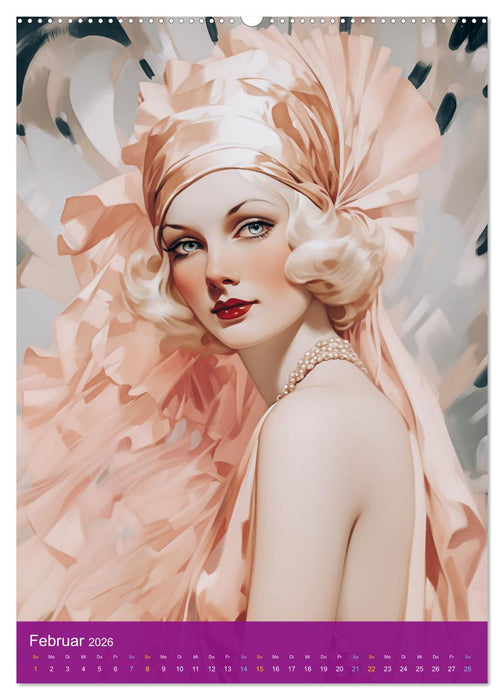 Retro Chic (CALVENDO Premium Wandkalender 2026)