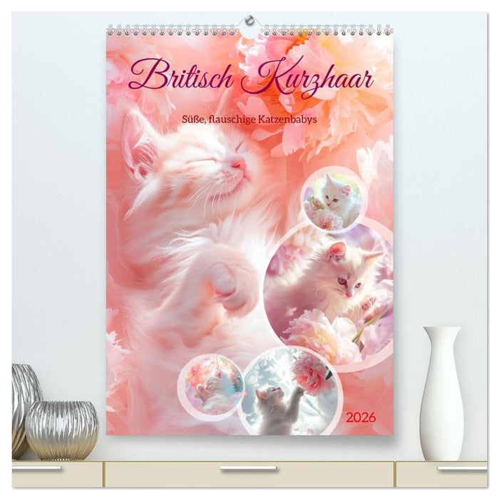 Britisch Kurzhaar (CALVENDO Premium Wandkalender 2026)