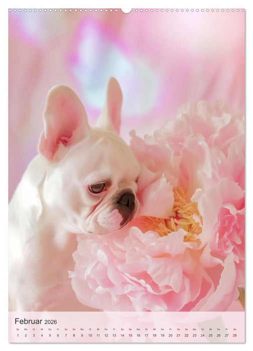 Bulldoggen (CALVENDO Premium Wandkalender 2026)