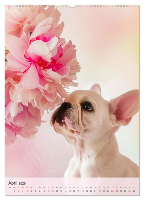 Bulldoggen (CALVENDO Premium Wandkalender 2026)