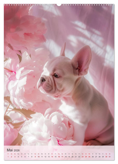 Bulldoggen (CALVENDO Premium Wandkalender 2026)