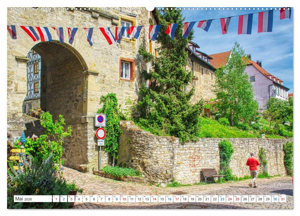 Bad Wimpfen - Kurstadt am Neckar (CALVENDO Wandkalender 2026)