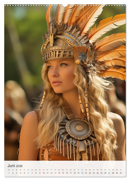 Starke Kriegerinnen (CALVENDO Premium Wandkalender 2026)