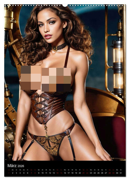 Sexy Steampunk (CALVENDO Wandkalender 2026)