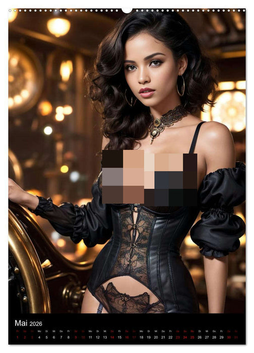 Sexy Steampunk (CALVENDO Wandkalender 2026)
