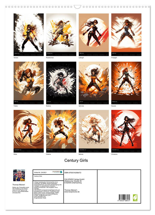 Century Girls (CALVENDO Wandkalender 2026)