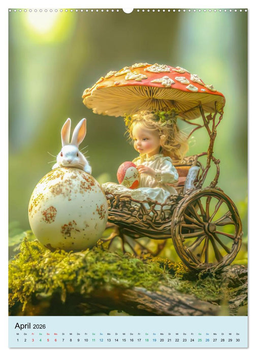 Miniaturwelten - Zauberhafte Szenerien (CALVENDO Premium Wandkalender 2026)