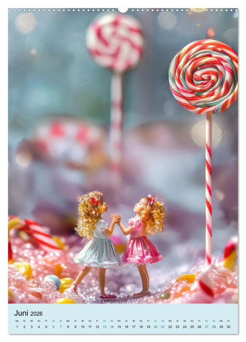 Miniaturwelten - Zauberhafte Szenerien (CALVENDO Premium Wandkalender 2026)