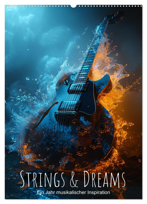 Strings & Dreams: Ein Jahr musikalischer Inspiration (CALVENDO Wandkalender 2026)