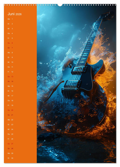 Strings & Dreams: Ein Jahr musikalischer Inspiration (CALVENDO Wandkalender 2026)