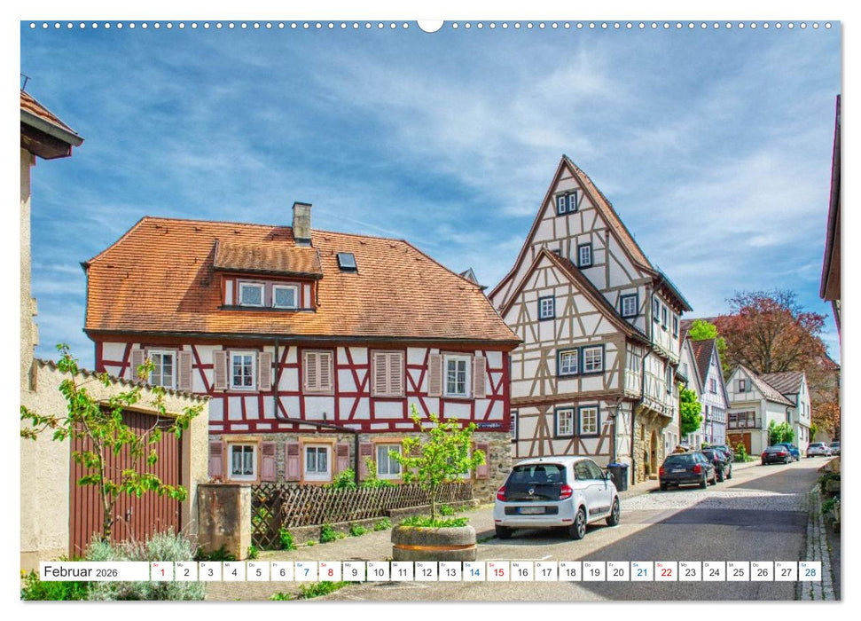 Bad Wimpfen - Kurstadt am Neckar (CALVENDO Premium Wandkalender 2026)