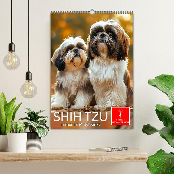 Shih Tzu - immer im Mittelpunkt (CALVENDO Wandkalender 2026)