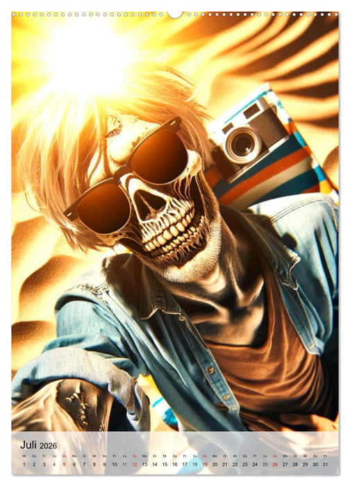 Zombie Selfies - Ein humorvoller Blick auf das untote Dasein (CALVENDO Premium Wandkalender 2026)